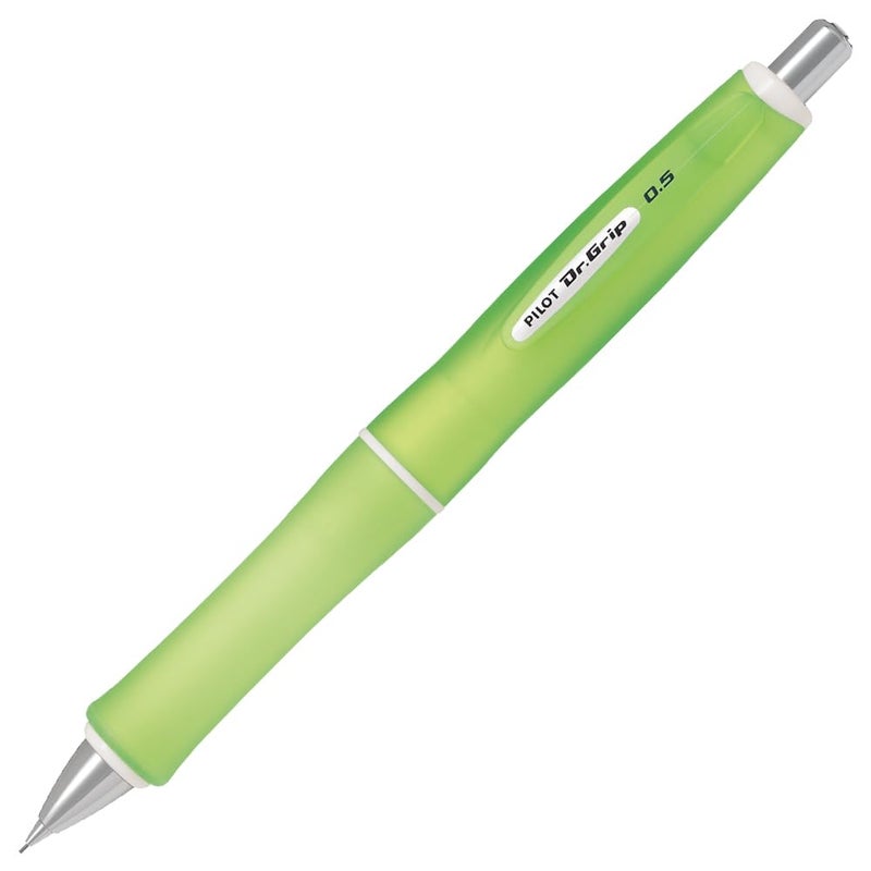 Pilot Dr. Grip G-Spec Frost Color Shaker Mechanical Pencil - 0.5 mm, Frost Green Body (HDGS-60R-RG) - Image 1